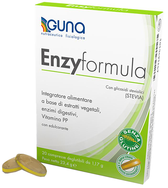 ENZYFORMULA 20 COMPRESSE DEGLUTIBILI - Farmacia Puddu Baire S.r.l.