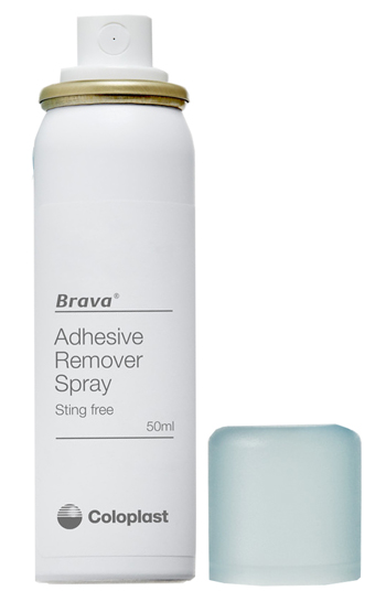 BRAVA SPRAY REMOVER PER DISTACCO DOLCE ADESIVI E DISPOSITIVI PER STOMIA 50 ML - Farmacia Puddu Baire S.r.l.