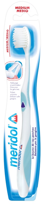 MERIDOL MEDIO SPAZZOLINO 1 PEZZO - Farmacia Puddu Baire S.r.l.