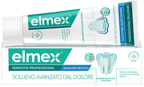 ELMEX SENSITIVE PROFESSIONAL WHITENING DENTIFRICIO 75 ML - Farmacia Puddu Baire S.r.l.