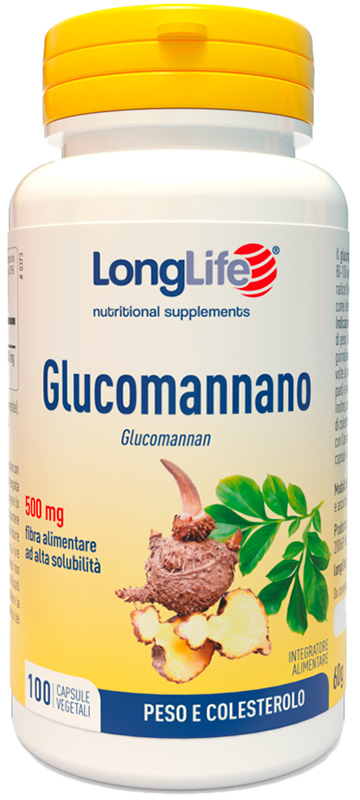 LONGLIFE GLUCOMANNANO 100 CAPSULE VEGETALI - Farmacia Puddu Baire S.r.l.