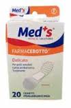 CEROTTO MEDS STRIP DELICATO TESSUTO NON TESSUTO MEDIO 20 PEZZI - Farmacia Puddu Baire S.r.l.