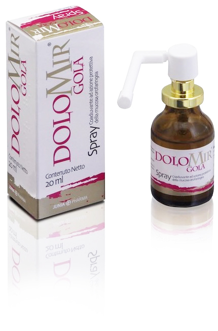 DOLOMIR GOLA SPRAY FLACONE 20 ML - Farmacia Puddu Baire S.r.l.