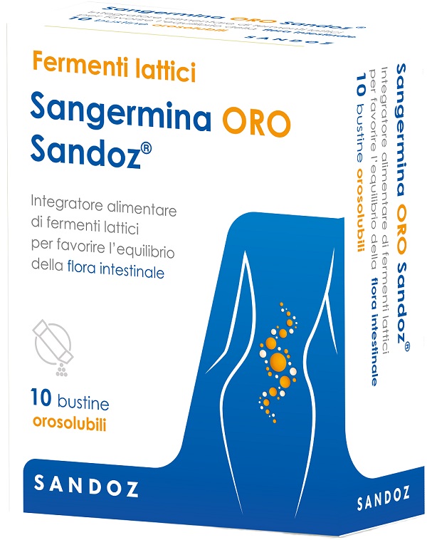 SANGERMINA ORO 10 BUSTINE OROSOLUBILE - Farmacia Puddu Baire S.r.l.