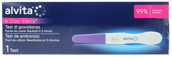 ALVITA TEST DI GRAVIDANZA PRECOCE 1 PEZZO - Farmacia Puddu Baire S.r.l.