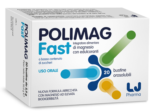 POLIMAG FAST 20 BUSTINE OROSOLUBILI - Farmacia Puddu Baire S.r.l.