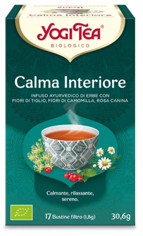 YOGI TEA CALMA INTERIORE 31 G - Farmacia Puddu Baire S.r.l.