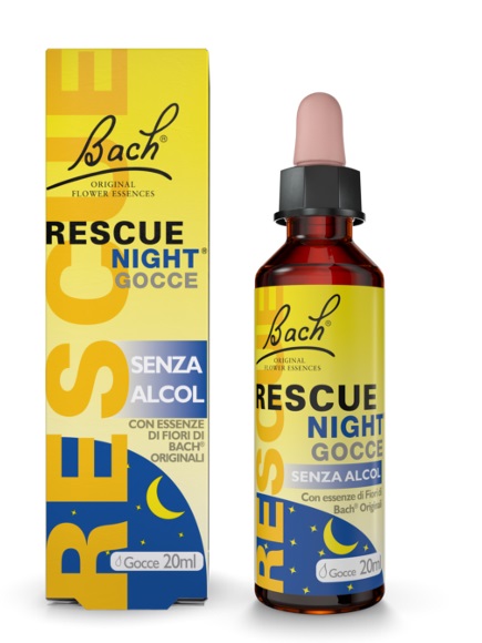RESCUE ORIGINAL NIGHT SENZA ALCOL GOCCE 20 ML - Farmacia Puddu Baire S.r.l.