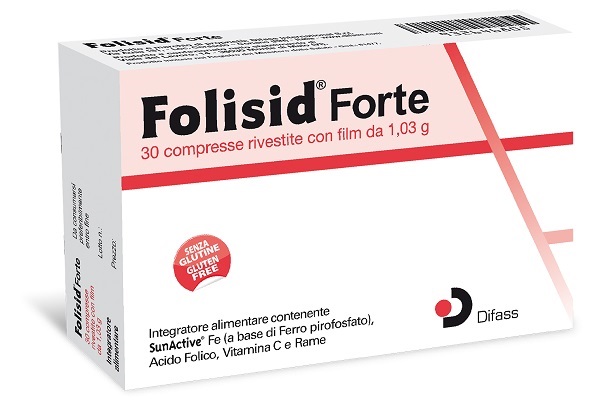 FOLISID FORTE 30 COMPRESSE 3,9 G - Farmacia Puddu Baire S.r.l.