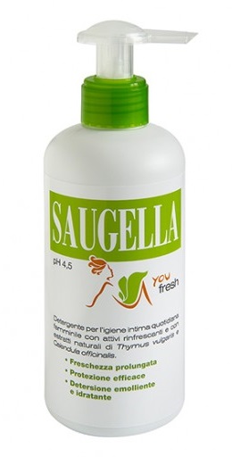 SAUGELLA YOU FRESH IN MY DAYS DETERGENTE INTIMO 200 ML - Farmacia Puddu Baire S.r.l.