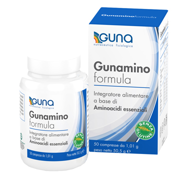 GUNAMINOFORMULA 50 COMPRESSE 50,50 G - Farmacia Puddu Baire S.r.l.