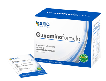 GUNAMINOFORMULA 24 BUSTINE 156 G - Farmacia Puddu Baire S.r.l.