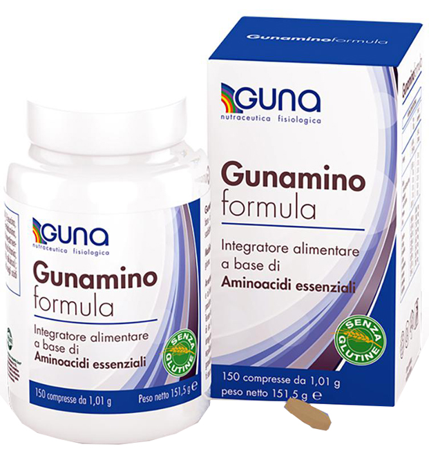 GUNAMINOFORMULA 150 COMPRESSE 151,50 G - Farmacia Puddu Baire S.r.l.