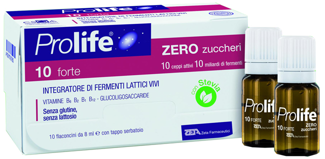 PROLIFE 10 MILIARDI ZERO ZUCCHERO 10 FLACONI DA 8 ML - Farmacia Puddu Baire S.r.l.
