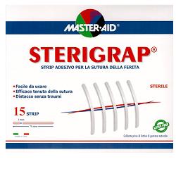 CEROTTO PER SUTURA MASTER-AID STERIGRAP 7,5X0,6 12 PEZZI - Farmacia Puddu Baire S.r.l.