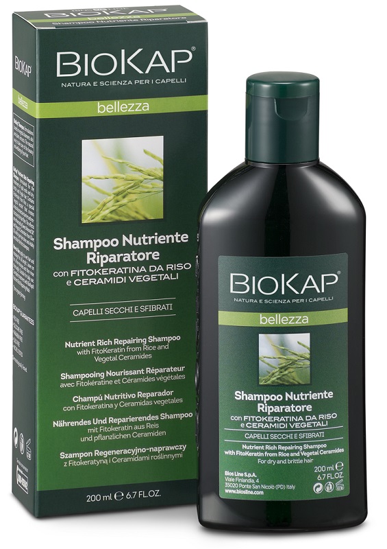 BIOKAP SHAMPOO NUTRIENTE/RIPARATORE 200 ML - Farmacia Puddu Baire S.r.l.