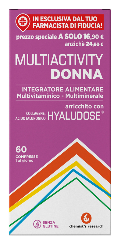 MULTIACTIVITY DONNA 60 COMPRESSE - Farmacia Puddu Baire S.r.l.