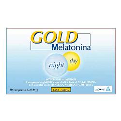 MELATONINA GOLD HTP 1MG 20 COMPRESSE - Farmacia Puddu Baire S.r.l.