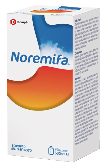 NOREMIFA SCIROPPO ANTIREFLUSSO 500 ML - Farmacia Puddu Baire S.r.l.