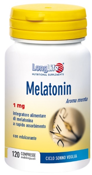 LONGLIFE MELATONIN 1 MG 120 COMPRESSE - Farmacia Puddu Baire S.r.l.