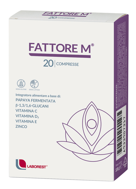 FATTORE M 20 COMPRESSE - Farmacia Puddu Baire S.r.l.