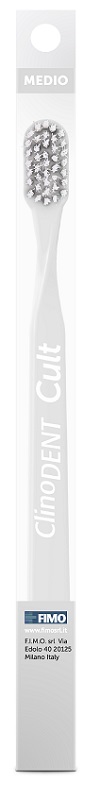 CLINODENT CULT BIANCO SPAZZOLINO DA DENTI MEDIO - Farmacia Puddu Baire S.r.l.