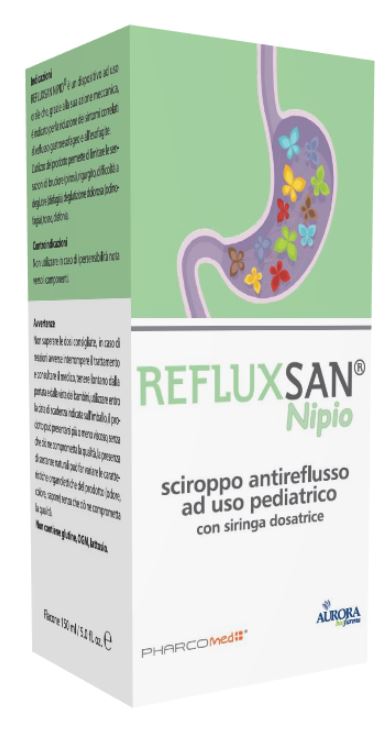 REFLUXSAN NIPIO SCIROPPO ANTIREFLUSSO 150 ML - Farmacia Puddu Baire S.r.l.