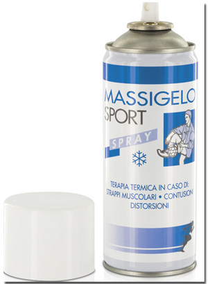 GHIACCIO ISTANTANEO MASSIGELO SPORT BOMBOLETTA SPRAY 400ML - Farmacia Puddu Baire S.r.l.