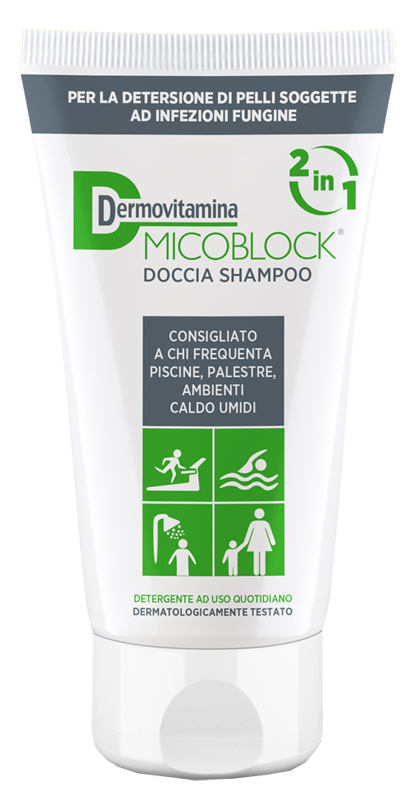 DERMOVITAMINA MICOBLOCK DOCCIA SHAMPOO 200 ML - Farmacia Puddu Baire S.r.l.