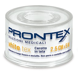 CEROTTO PRONTEX WHITE TEX 5X2,5 - Farmacia Puddu Baire S.r.l.
