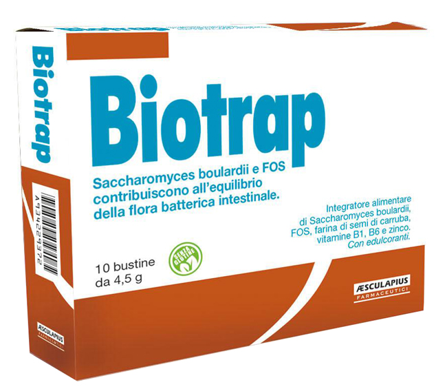 BIOTRAP S/G 10 BUSTINE DA 4,5 G - Farmacia Puddu Baire S.r.l.