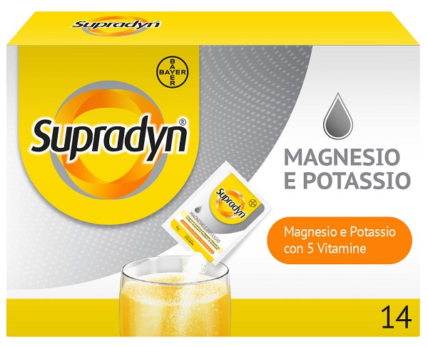 SUPRADYN MAGNESIO POTASSIO SENZA ZUCCHERO 14 BUSTINE 4 G - Farmacia Puddu Baire S.r.l.