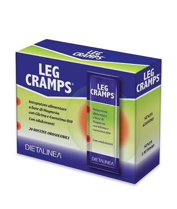 LEG CRAMPS 20 BUSTINE OROSULUBILI DIETALINEA 25 G - Farmacia Puddu Baire S.r.l.