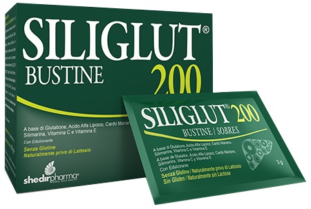 SILIGLUT 200 20 BUSTINE IN ASTUCCIO 60 G - Farmacia Puddu Baire S.r.l.
