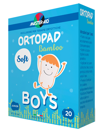 CEROTTO OCULARE PER ORTOTTICA ORTOPAD SOFT BOYS JUNIOR 20 PEZZI - Farmacia Puddu Baire S.r.l.