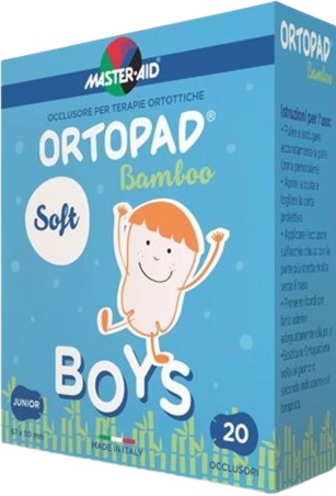 CEROTTO OCULARE PER ORTOTTICA ORTOPAD SOFT BOYS REGULAR 20 PEZZI - Farmacia Puddu Baire S.r.l.