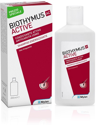BIOTHYMUS AC ACTIVE SHAMPOO ENERGIZZANTE UOMO 200 ML PREZZO SPECIALE - Farmacia Puddu Baire S.r.l.