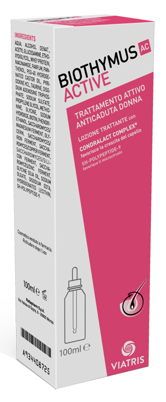 BIOTHYMUS AC ACTIVE TRATTAMENTO ATTIVO ANTICADUTA DONNA LOZIONE 100 ML - Farmacia Puddu Baire S.r.l.