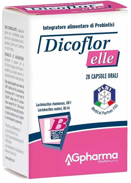 DICOFLOR ELLE 28 CAPSULE - Farmacia Puddu Baire S.r.l.