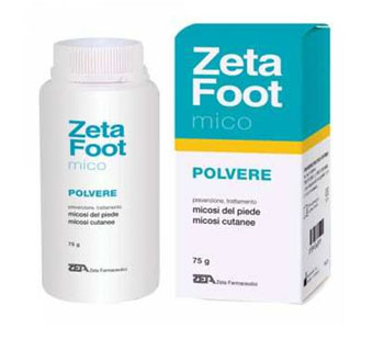 ZETAFOOT MICO POLVERE FLACONE 75 G - Farmacia Puddu Baire S.r.l.