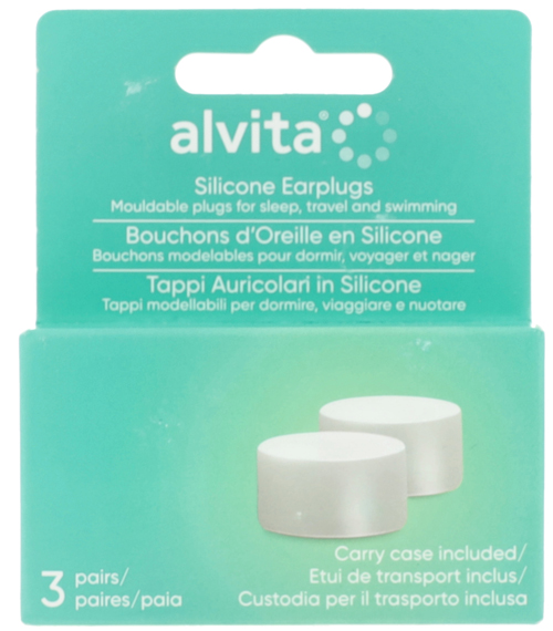 ALVITA TAPPI AURICOLARI SILICONE 3 PAIA - Farmacia Puddu Baire S.r.l.