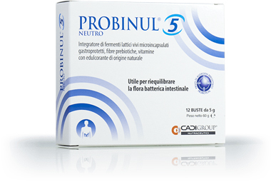 PROBINUL 5 NEUTRO 12 BUSTINE - Farmacia Puddu Baire S.r.l.