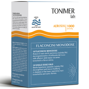 TONIMER LAB AEROSOL 18 FLACONCINI 3 ML MONODOSE - Farmacia Puddu Baire S.r.l.