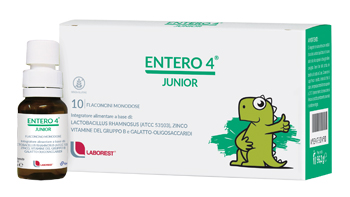 ENTERO 4 JUNIOR 10 FLACONCINI 8 ML - Farmacia Puddu Baire S.r.l.