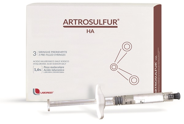 SIRINGA INTRA-ARTICOLARE ARTROSULFUR HA ACIDO IALURONICO 1,6% 2 ML 3 PEZZI - Farmacia Puddu Baire S.r.l.