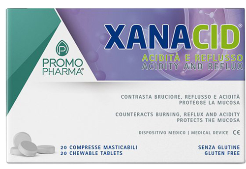 XANACID 20 COMPRESSE MASTICABILI - Farmacia Puddu Baire S.r.l.