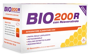 BIO200 R RESVERATROLO 10 FLACONCINI 10 ML - Farmacia Puddu Baire S.r.l.