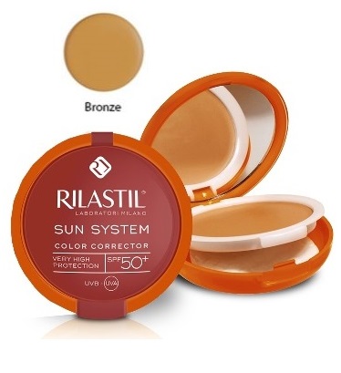 RILASTIL SUN SYSTEM PHOTO PROTECTION THERAPY SPF50+ COMPATTO BRONZE 10 ML - Farmacia Puddu Baire S.r.l.