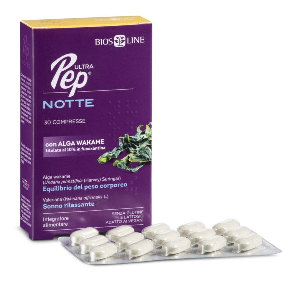 ULTRA PEP NOTTE 30 COMPRESSE - Farmacia Puddu Baire S.r.l.