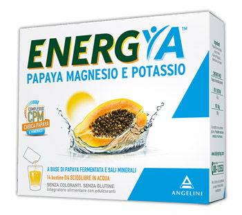 ENERGYA PAPAYA MAGNESIO POTASSIO 14 BUSTINE - Farmacia Puddu Baire S.r.l.